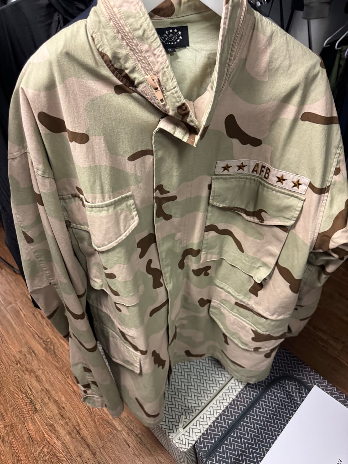 (XL) AFB x KOWGA 밀리터리 M65 자켓 상품이미지4