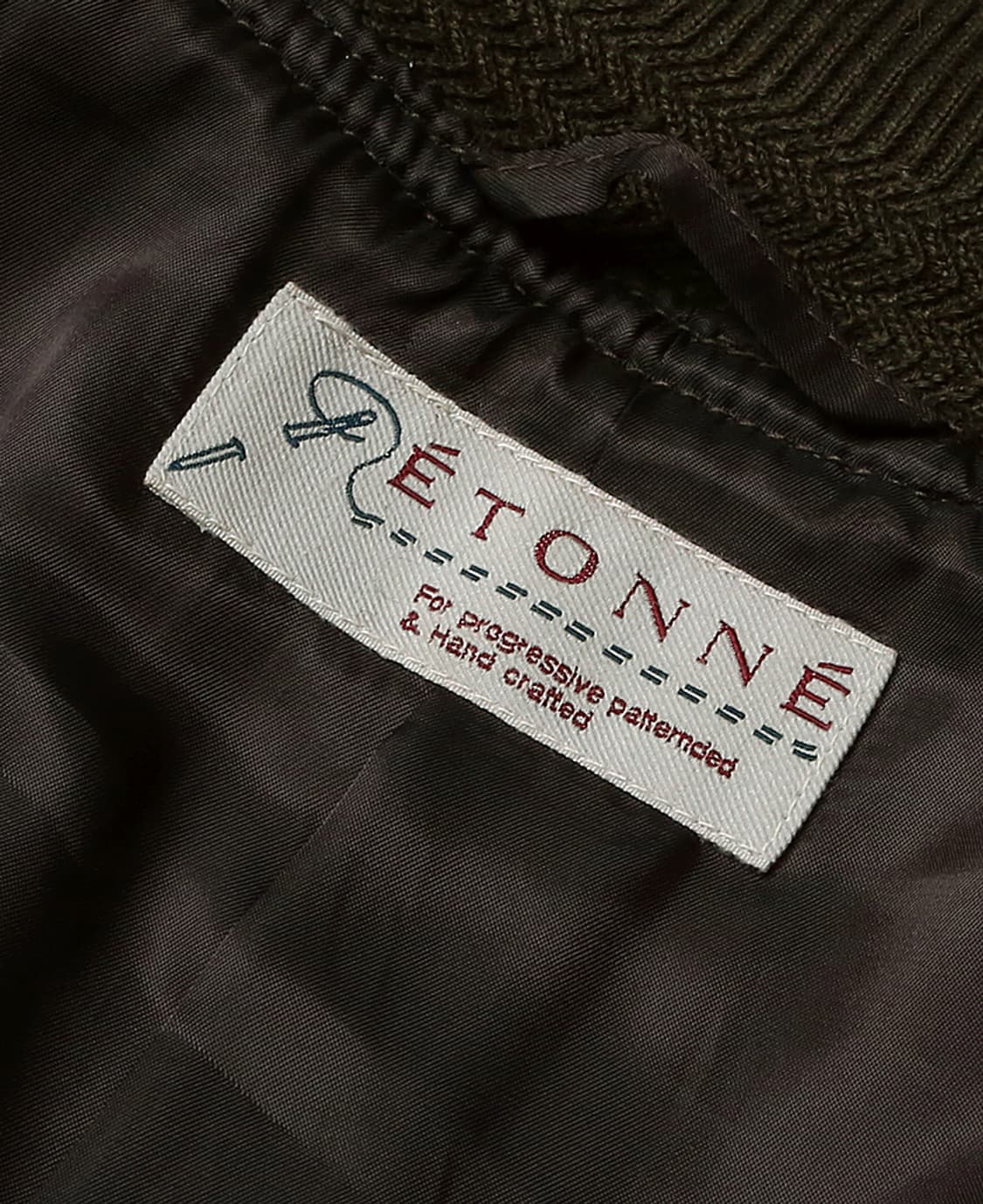 에토네 [Etonne] 염소 가죽 스웨이드 발스타리노 A1 자켓 빈티지 상품이미지7