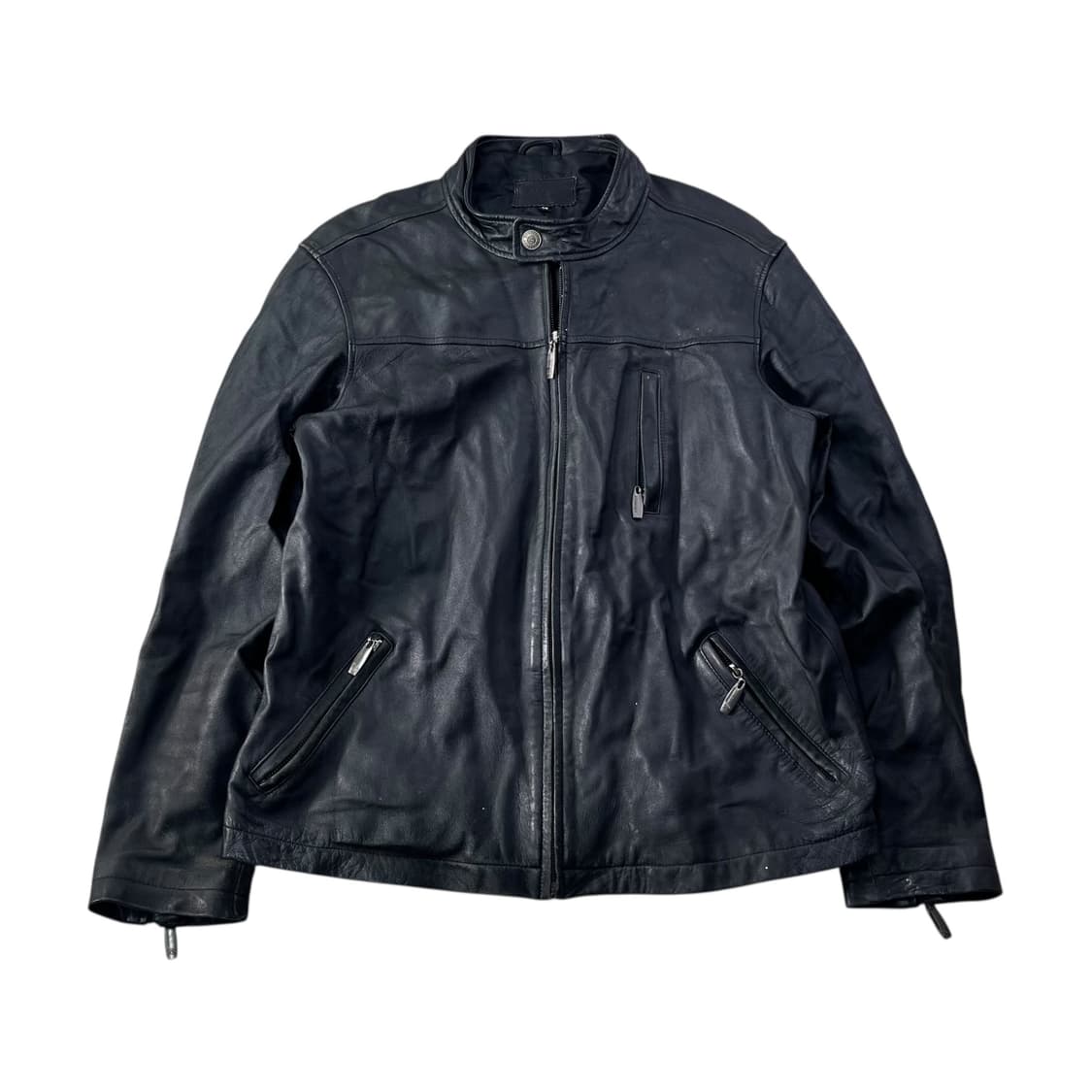 W 100 버버리 90s 램스킨 가죽 자켓 상품이미지1