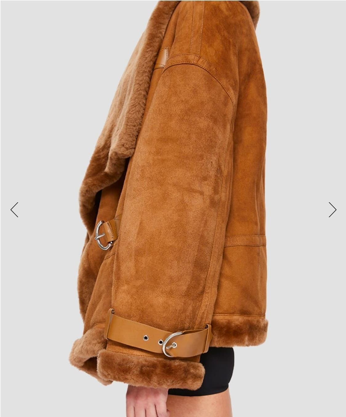 새상품 쇼디치 스키 클럽 양털 시어링 무스탕(233만원/국내매장판) 상품이미지2