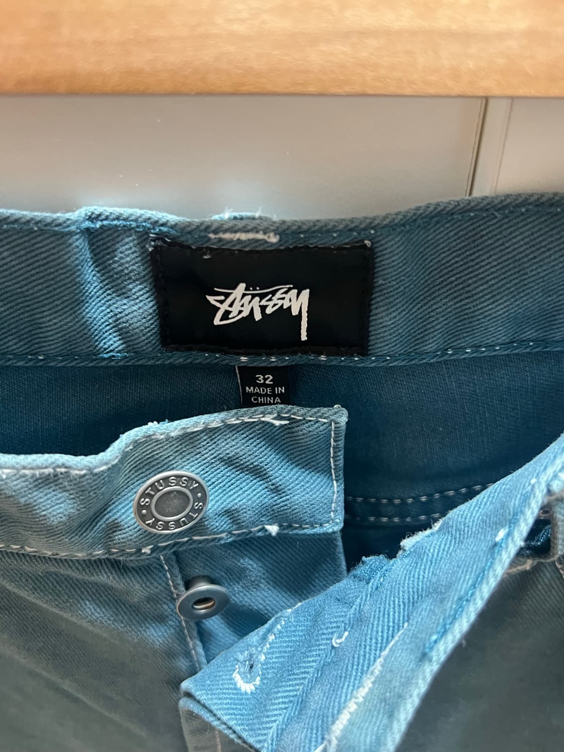 스투시 팬츠(청록컬러) 상품이미지6