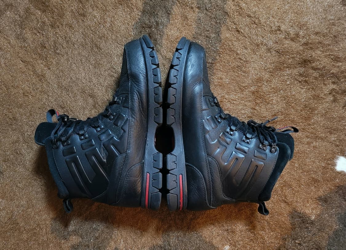 폴로 랄프로렌 남성용 라이더 블랙 가죽 앵글부츠(10.5) 상품이미지3