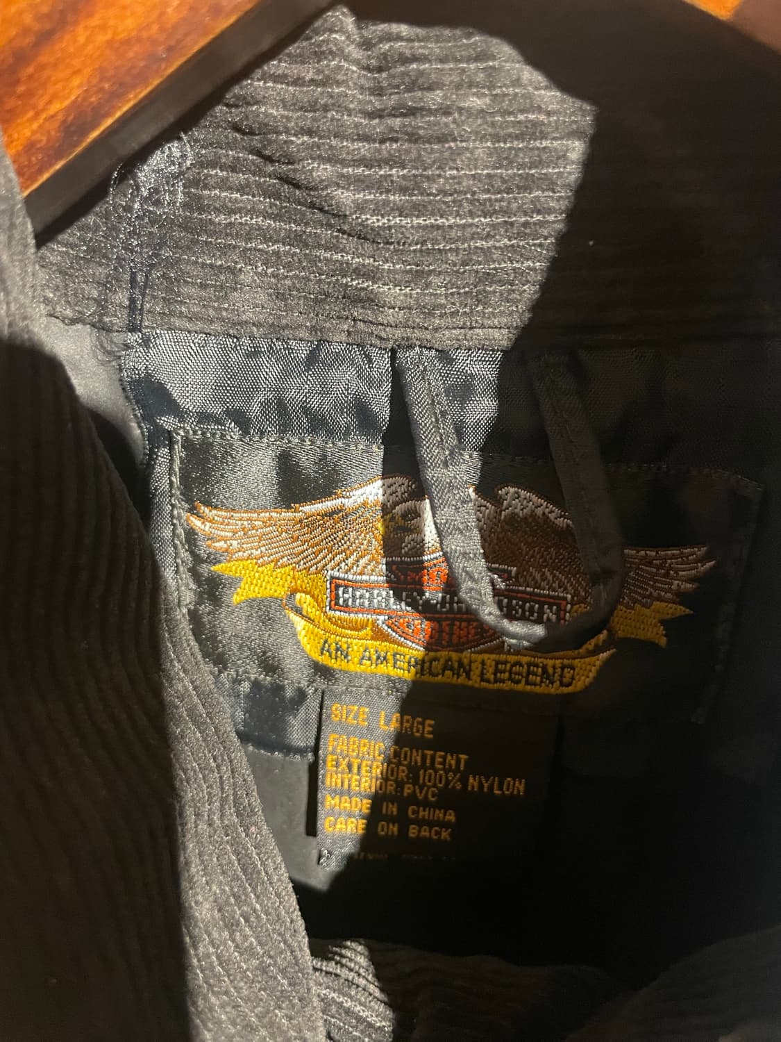할리데이비슨 블랙 바람막이 L 상품이미지5