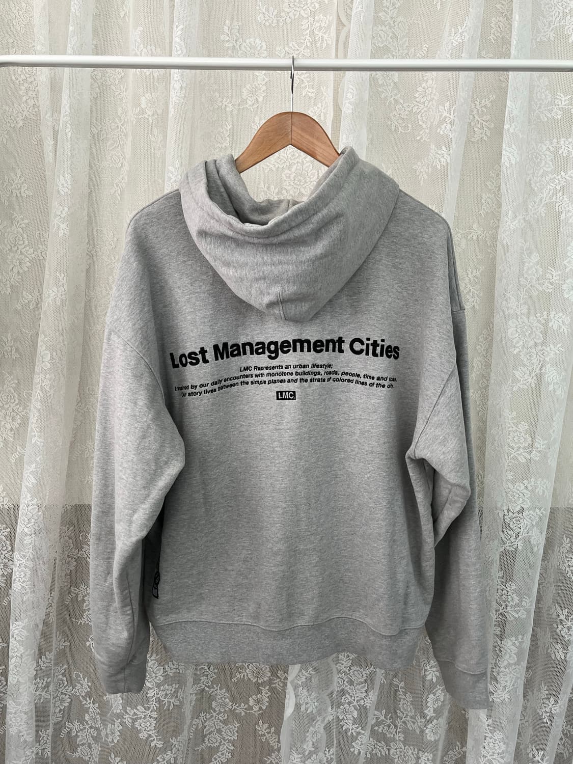 L) LMC 후드집업 그레이 상품이미지2