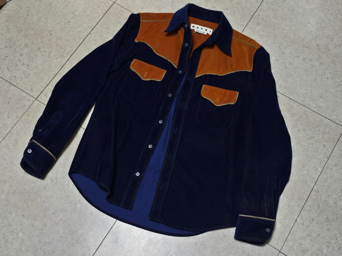 마르니 웨스턴 코듀로이 셔츠 48 상품이미지1