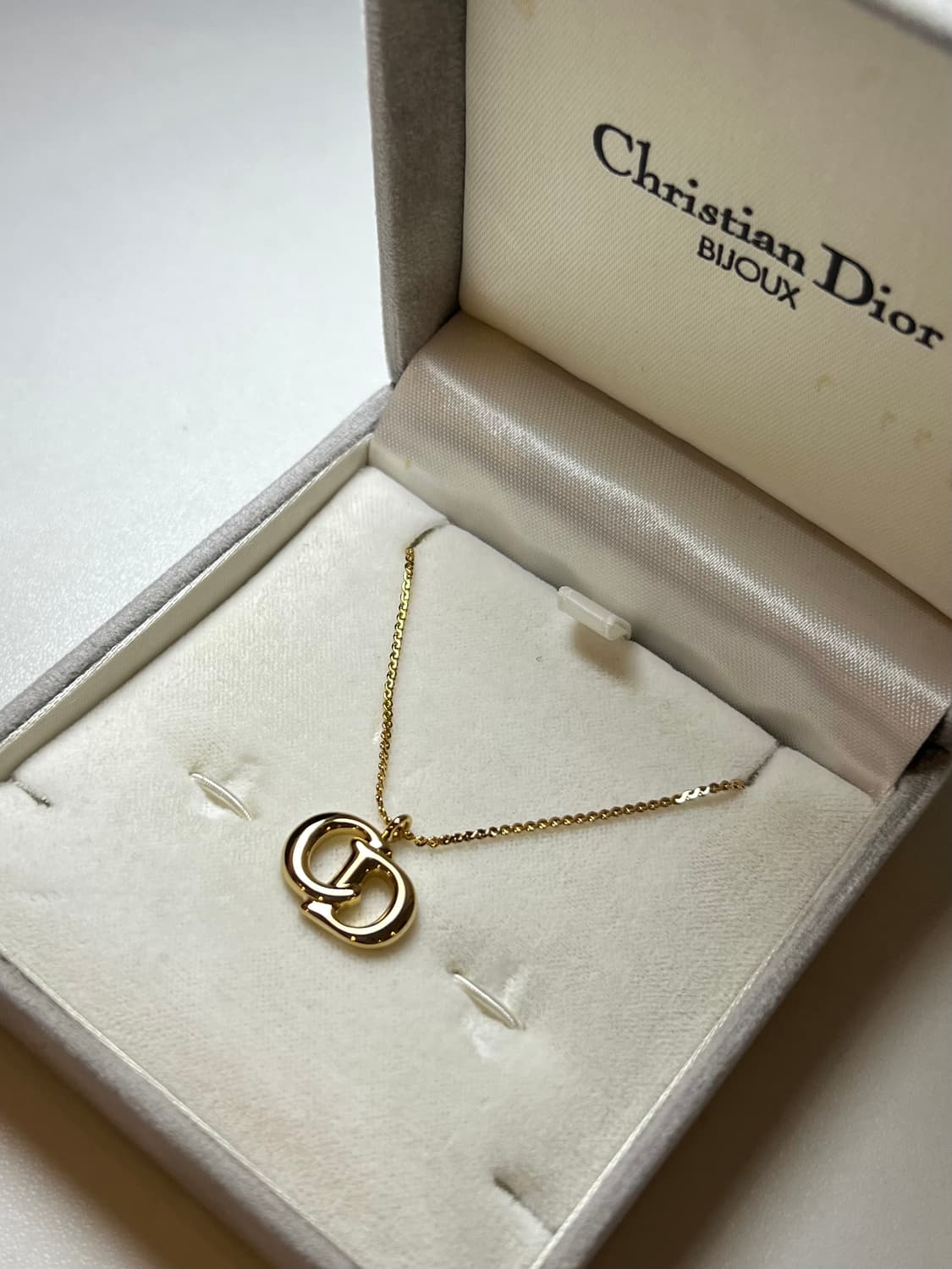 디올 CD 예리 목걸이 골드 상품이미지6
