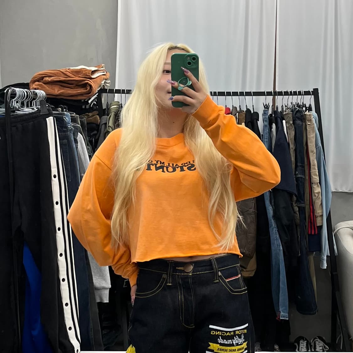 (정품) 나이키 90s 크롭 슬리브 상품이미지1