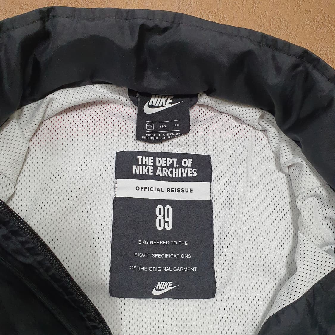 ✨ (바배) 나이키 00s 대대장 블랙 레드 오버핏 바람막이  상품이미지3