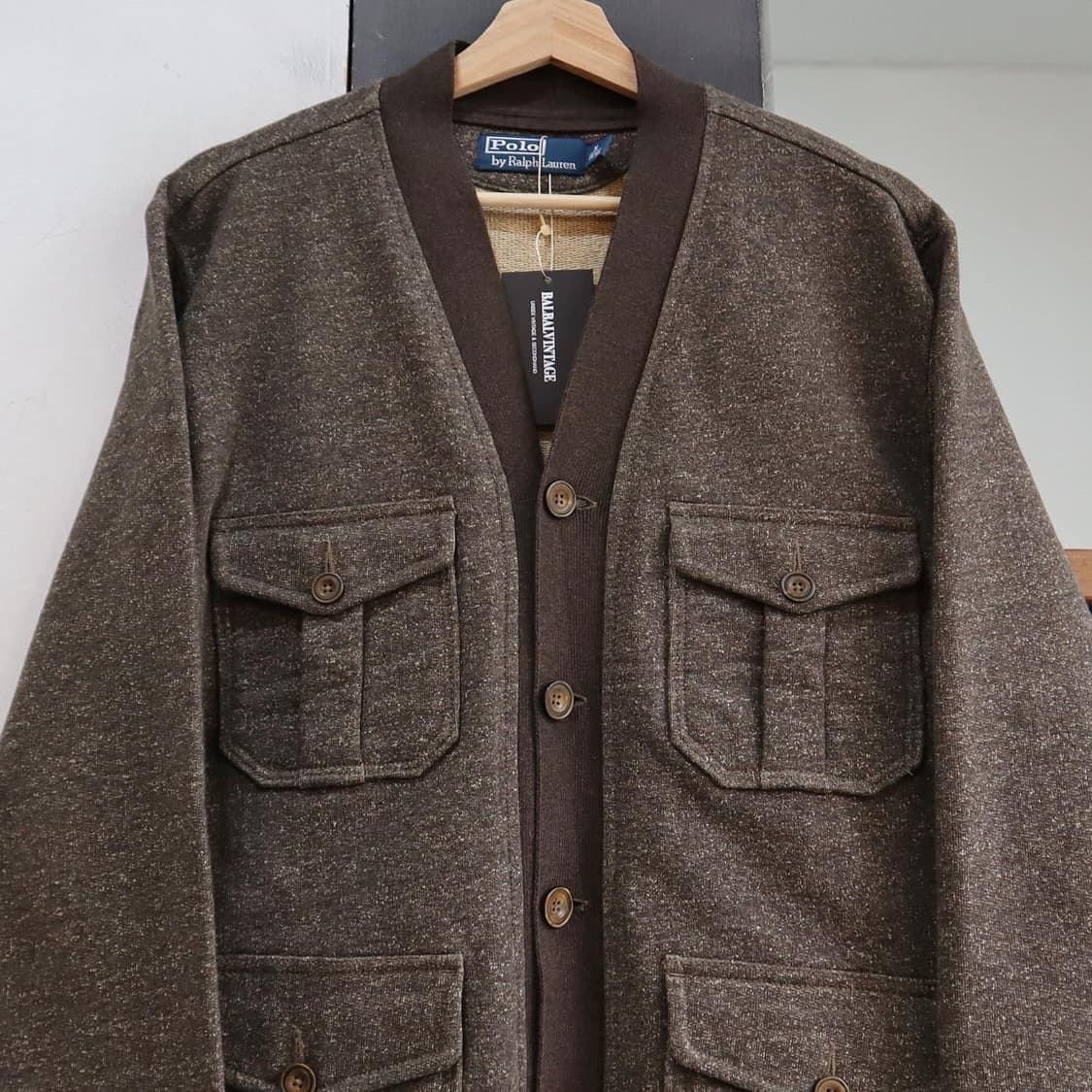 폴로 스웻 가디건 상품이미지2