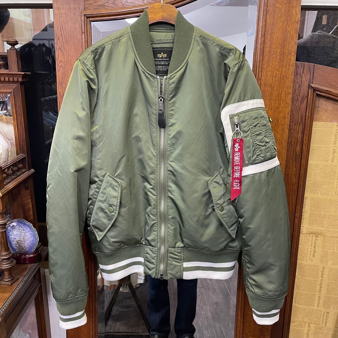 알파 인더스트리 무신사 콜라보 MA- 상품이미지1