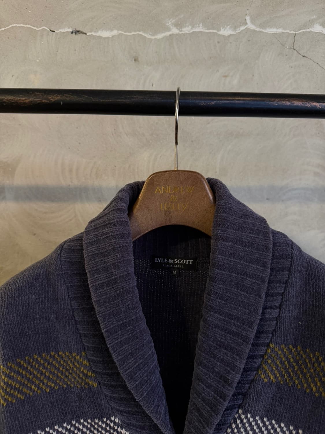 라일앤스콧 숄칼라 가디건 100 상품이미지3