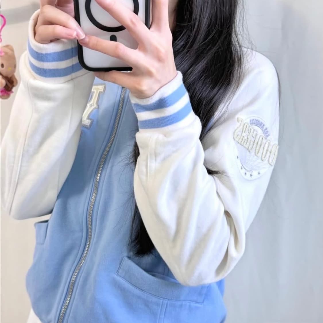 MLB 베이비블루 나그랑 솜사탕 동그리 면바시티  상품이미지2