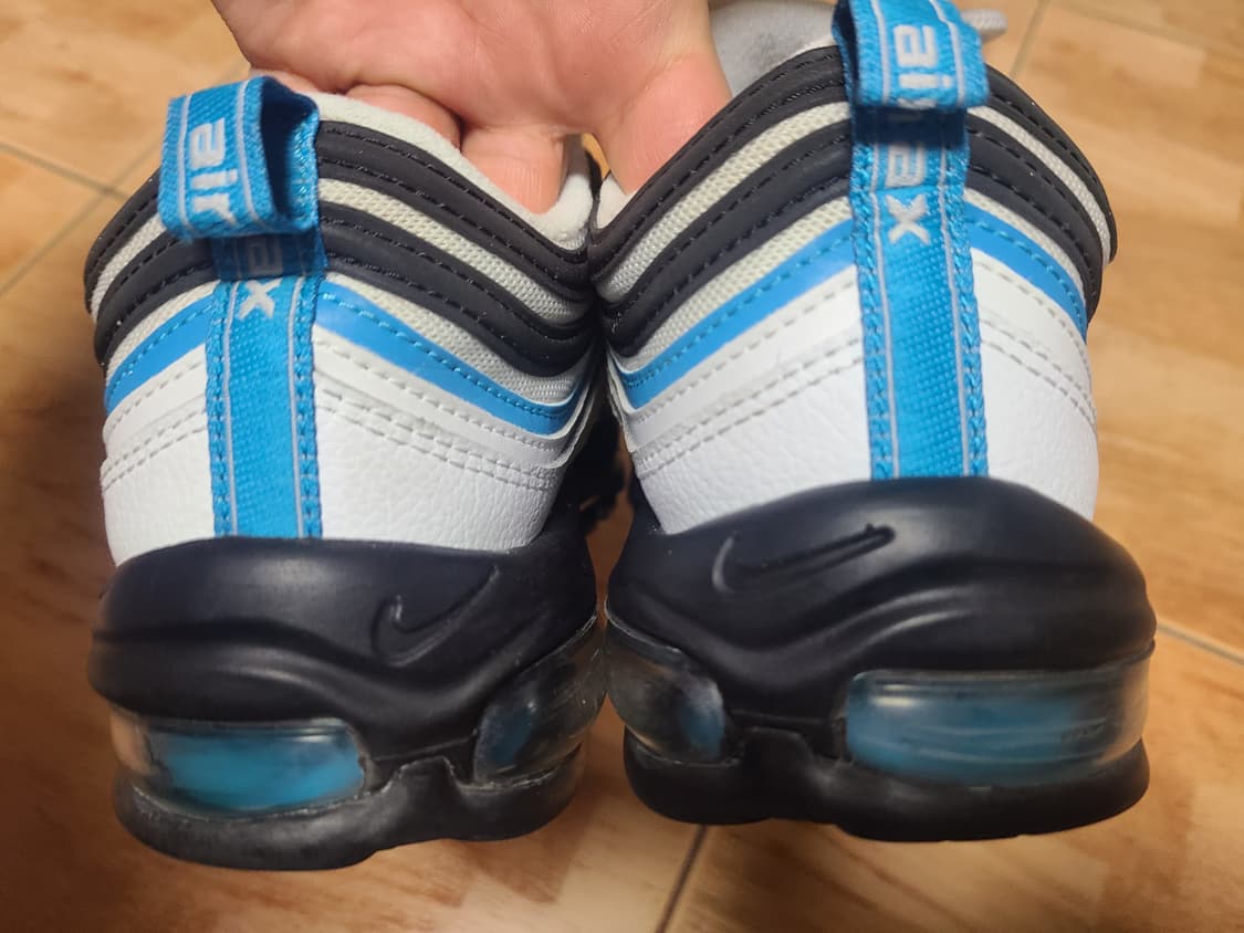 나이키 맥스97 레이저블루 265(260추천) 상품이미지7