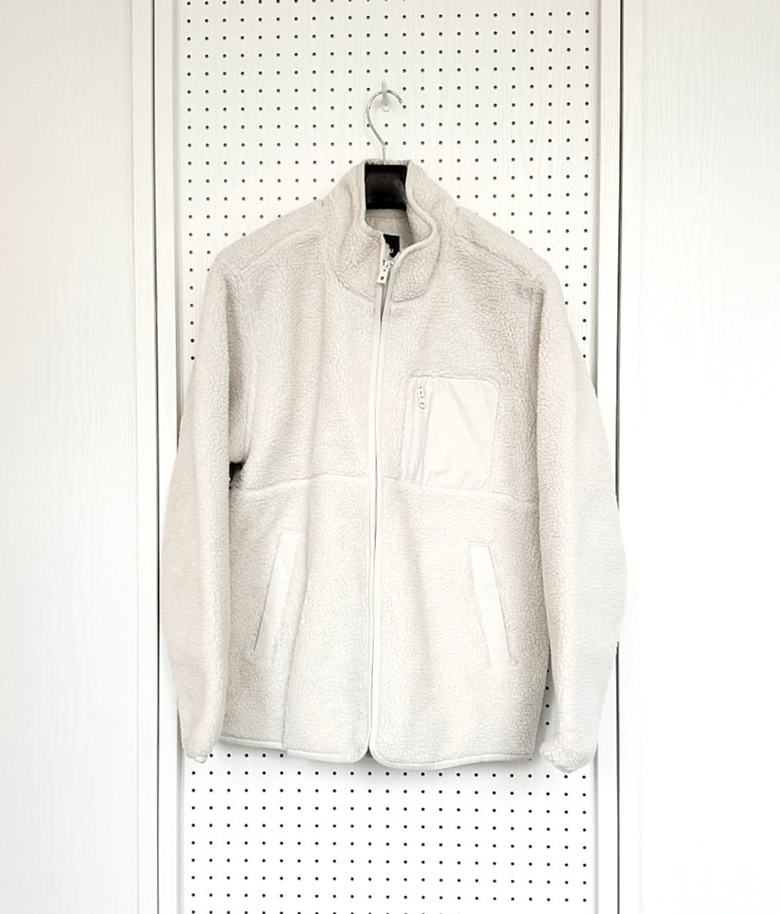 (정품/새상품) 자주 남성 아이보리 덤블보아 집업 점퍼 상품이미지4