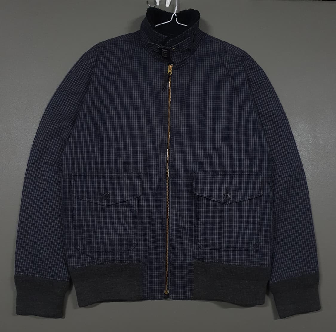 XL) 폴스미스 R.NEWBOLD USN G-1 플라이트 블루종 덱 자켓 상품이미지4