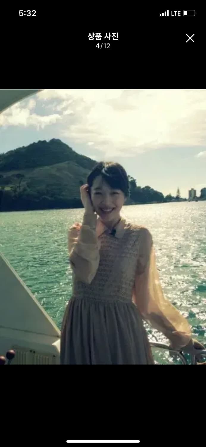 아메리칸어패럴 블랙 레이스 원피스 aa 설리 하객룩 밀크코코아 셀프웨딩 상품이미지5