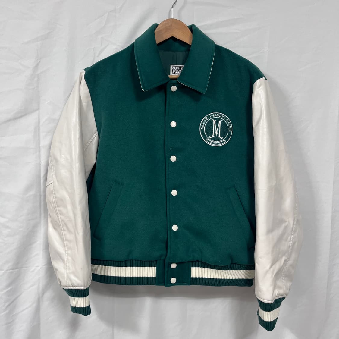 마리떼프랑소와저버 배색 바시티 자켓 (새상품) 상품이미지1