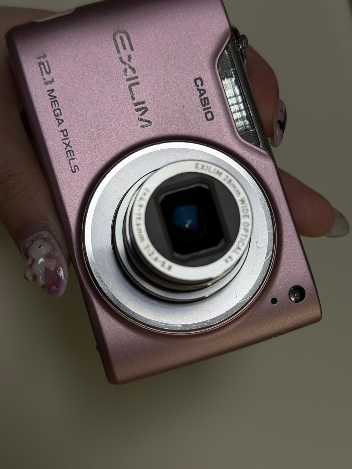 카시오 엑슬림 z-450 핑크 (미품) 상품이미지5