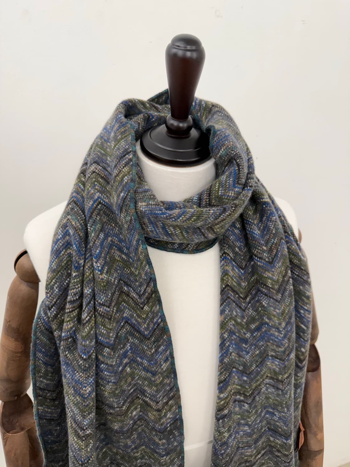 Missoni 100% Lana Wool Muffler 상품이미지5