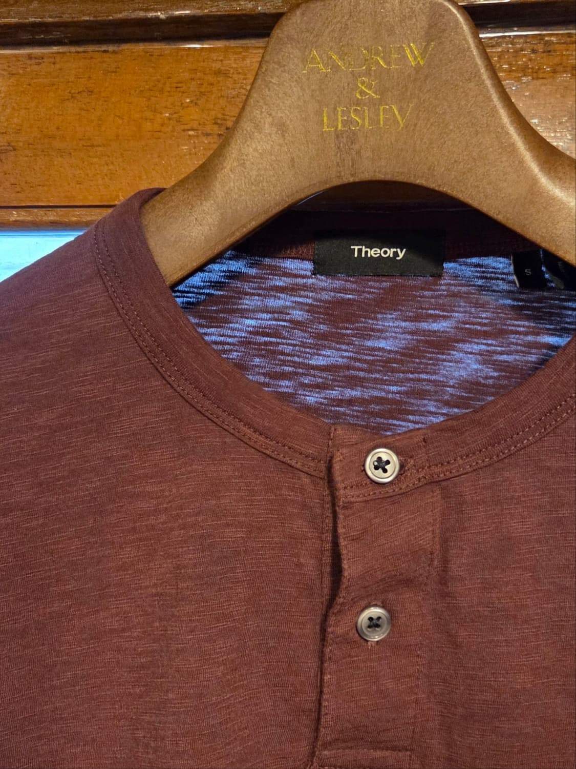 띠어리 헨리넥 티셔츠 상품이미지7