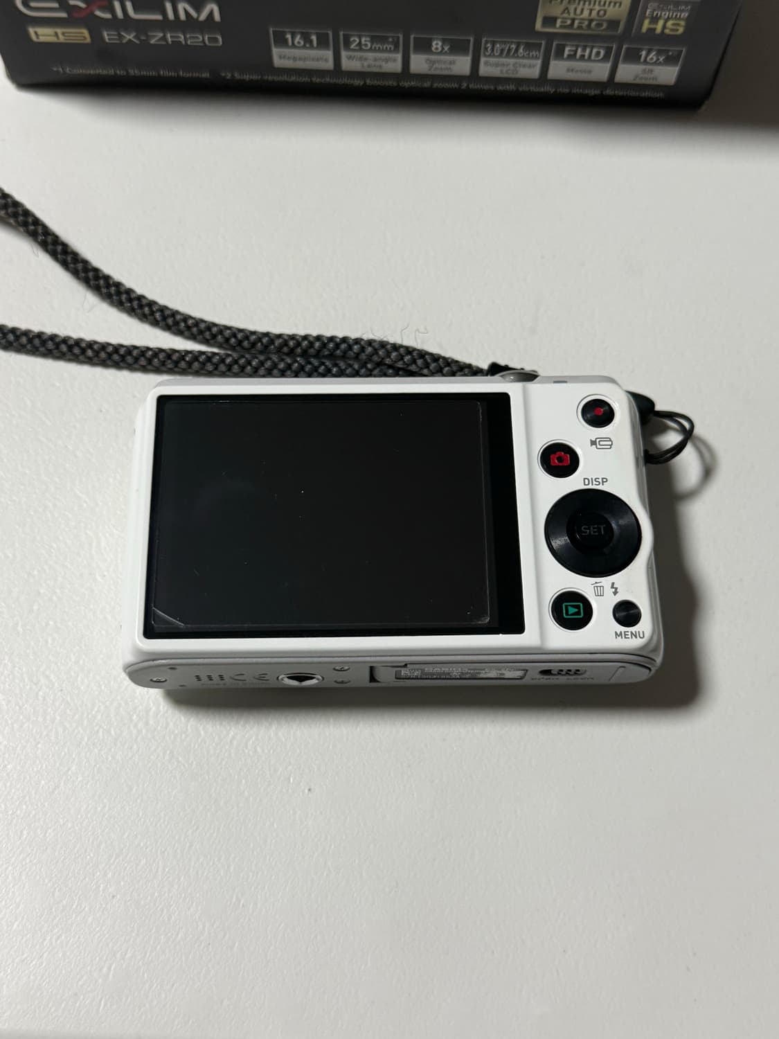 뽀용 빈티지 디카 풀 박스 카시오 엑슬림 ex-zr20 상품이미지5