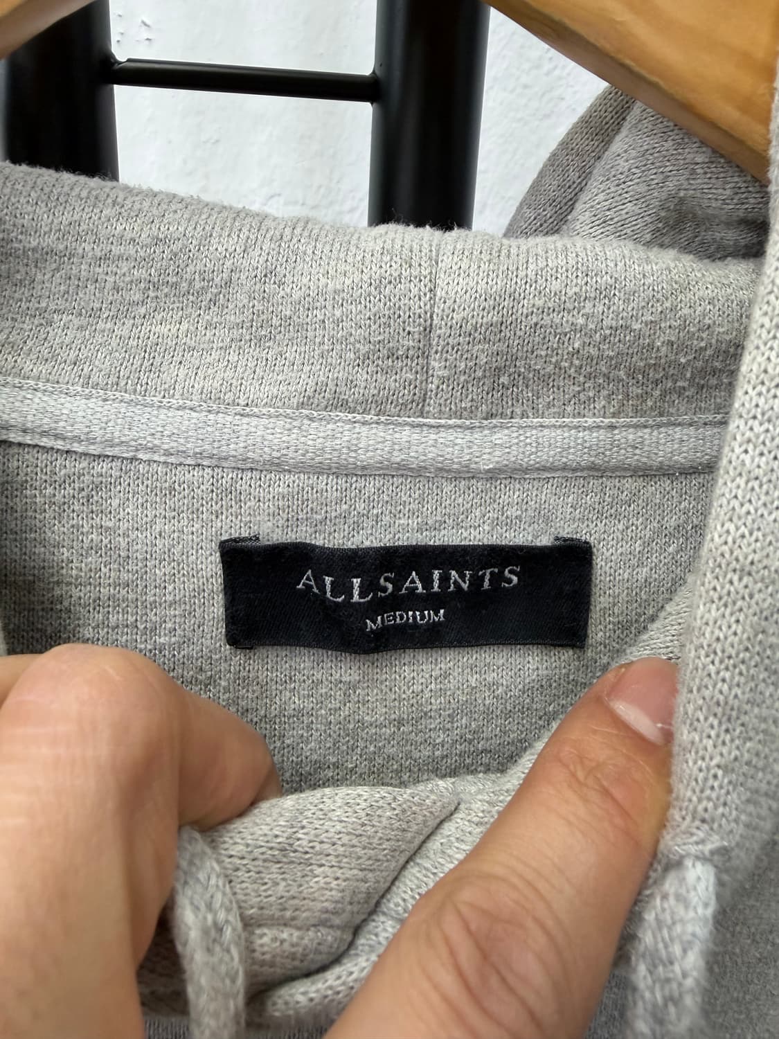 정품) 올세인츠 오버핏 후드티 M 상품이미지5