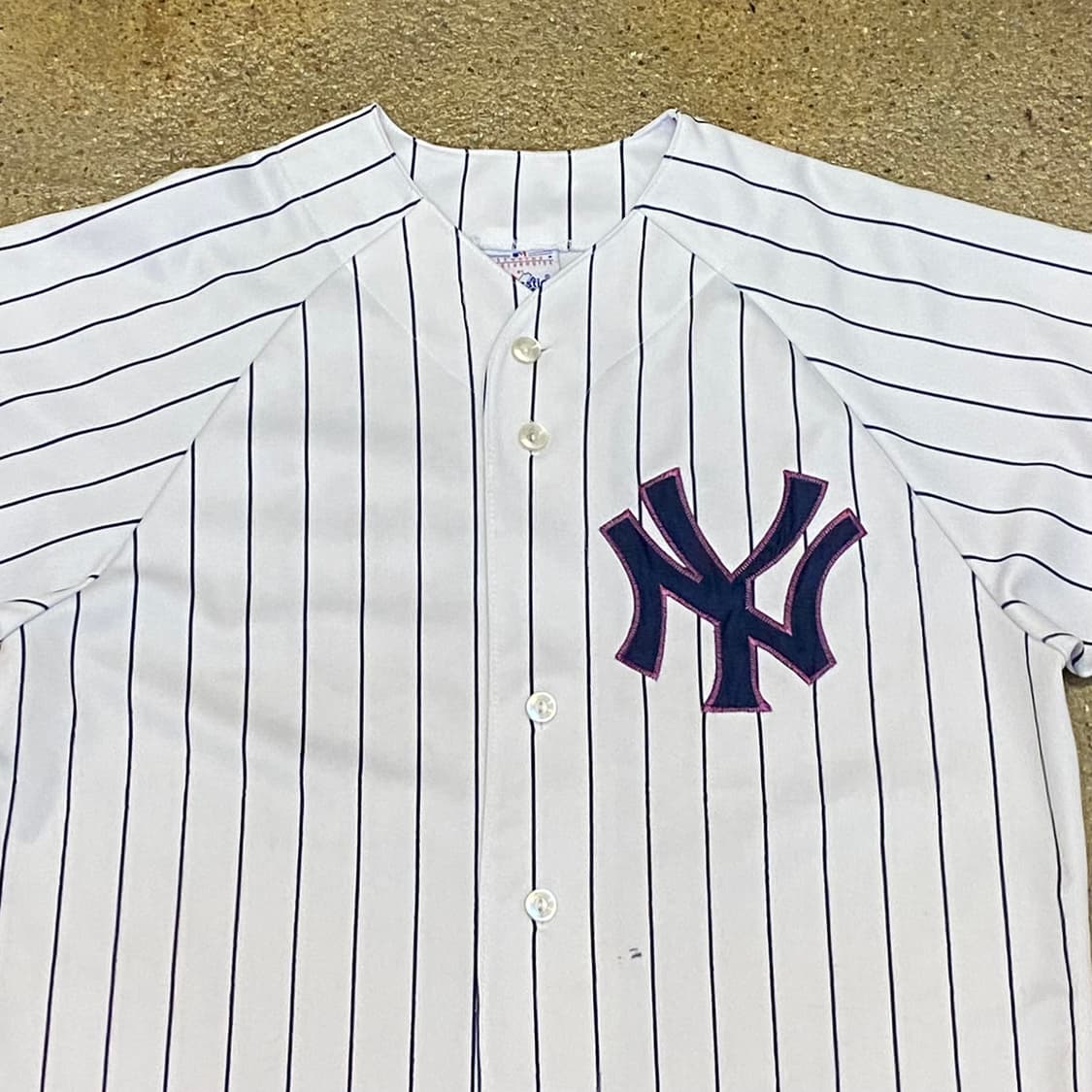 90s Made in Korea 미국 빈티지 마제스틱 뉴욕양키스 자말 야 상품이미지2