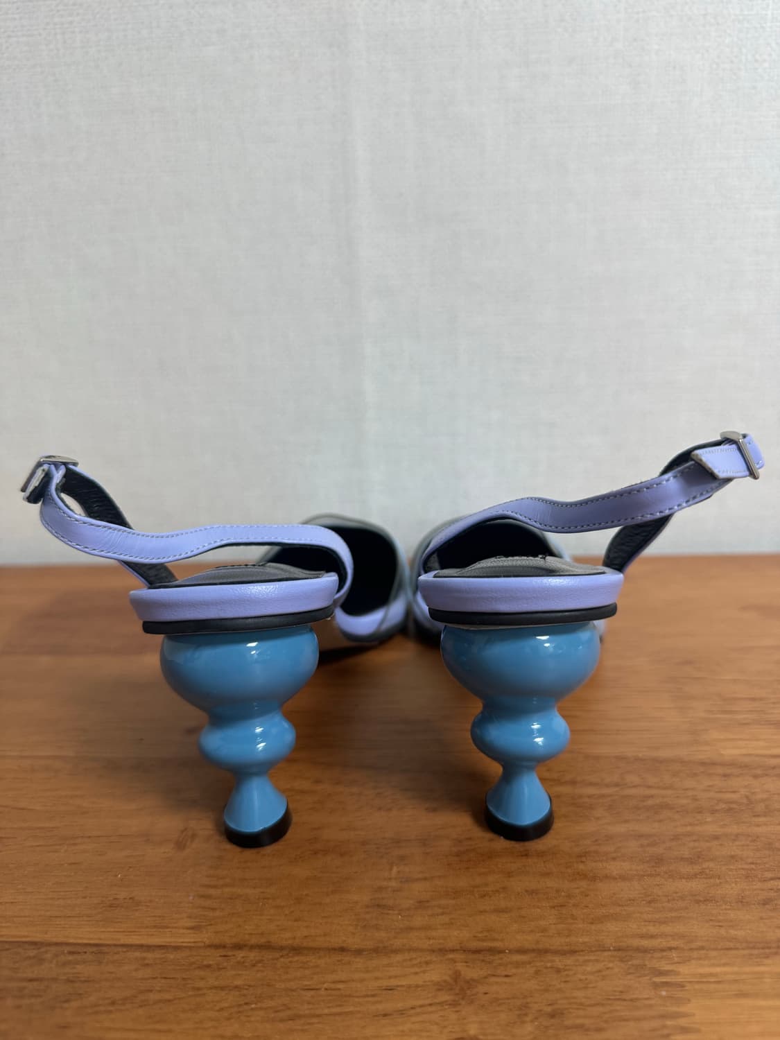 율이에 펌프스 스틸레토 pvc 샌들 힐 뮬 235 상품이미지4