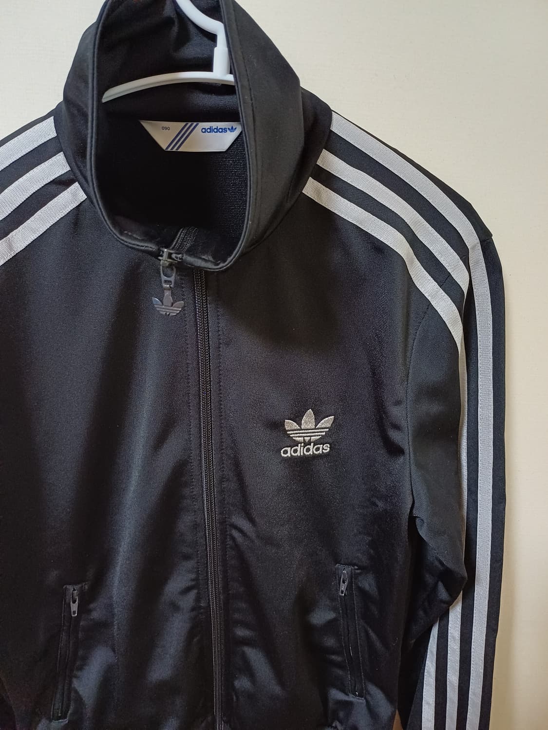 아디다스 블랙 삼선 트랙탑 져지 상품이미지2