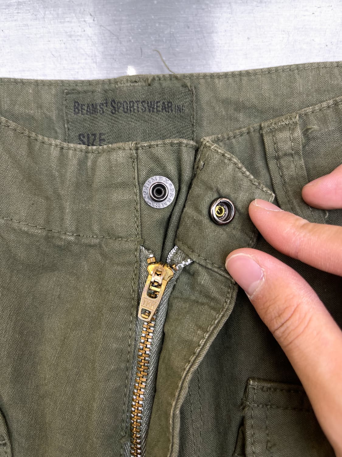 빔즈 플러스 아미 트라우저 팬츠 상품이미지5