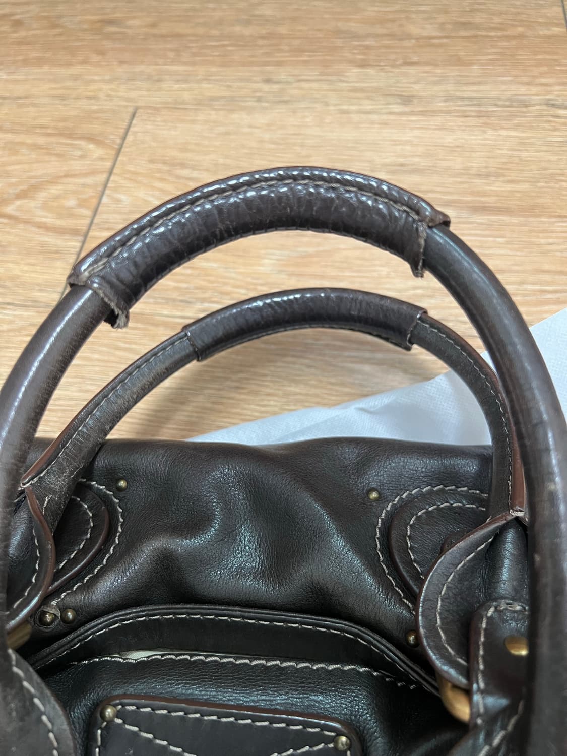 끌로에 패딩턴백 브라운 상품이미지7