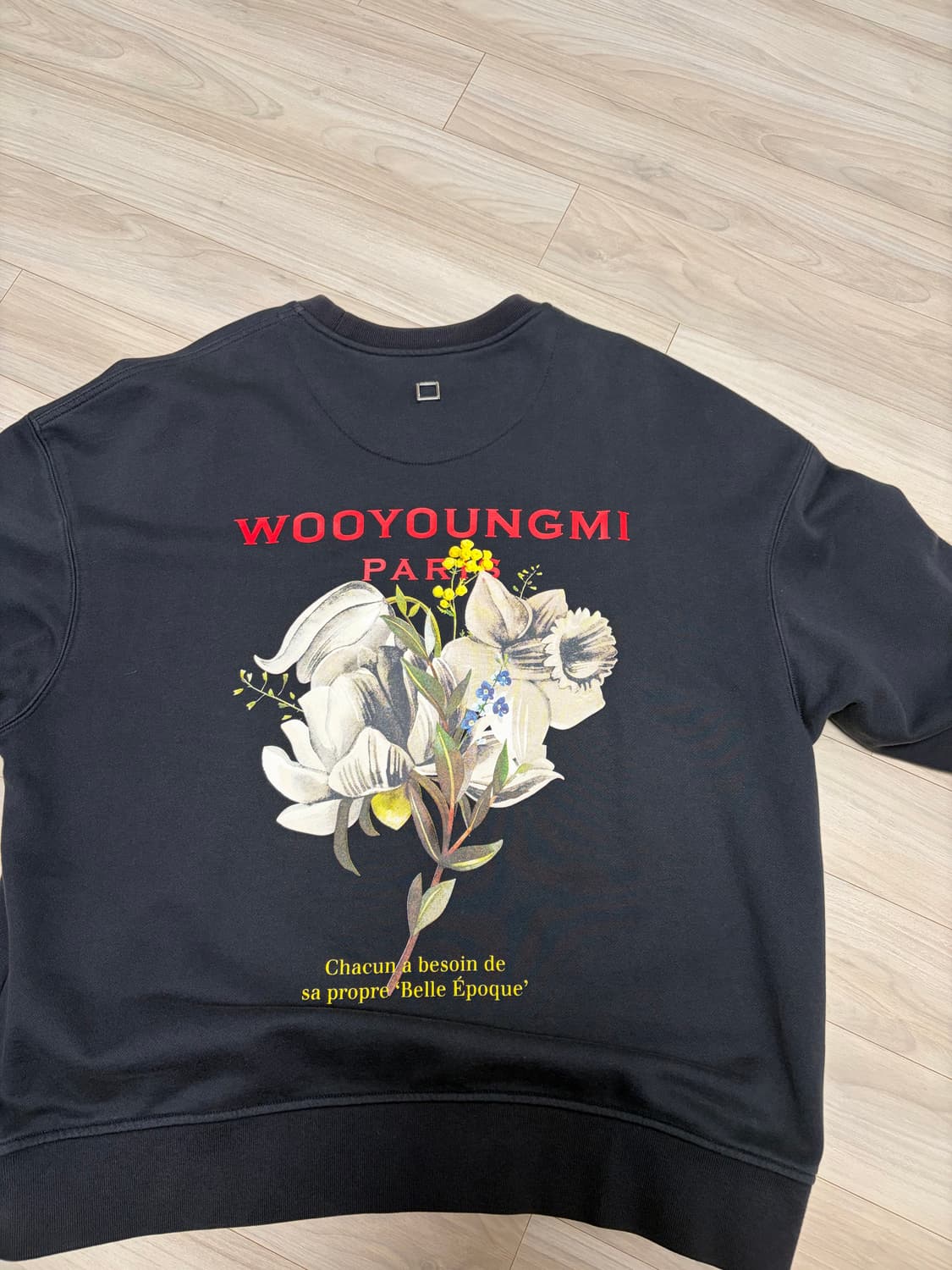 [48] 우영미 플라워 맨투맨 판매합니다. 상품이미지2