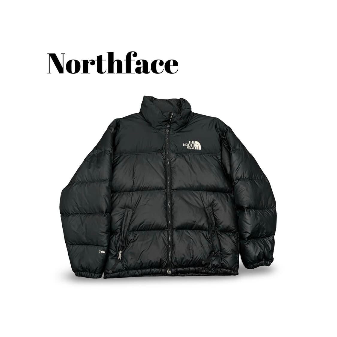 (95)노스페이스 700 눕시블랙 상품이미지1