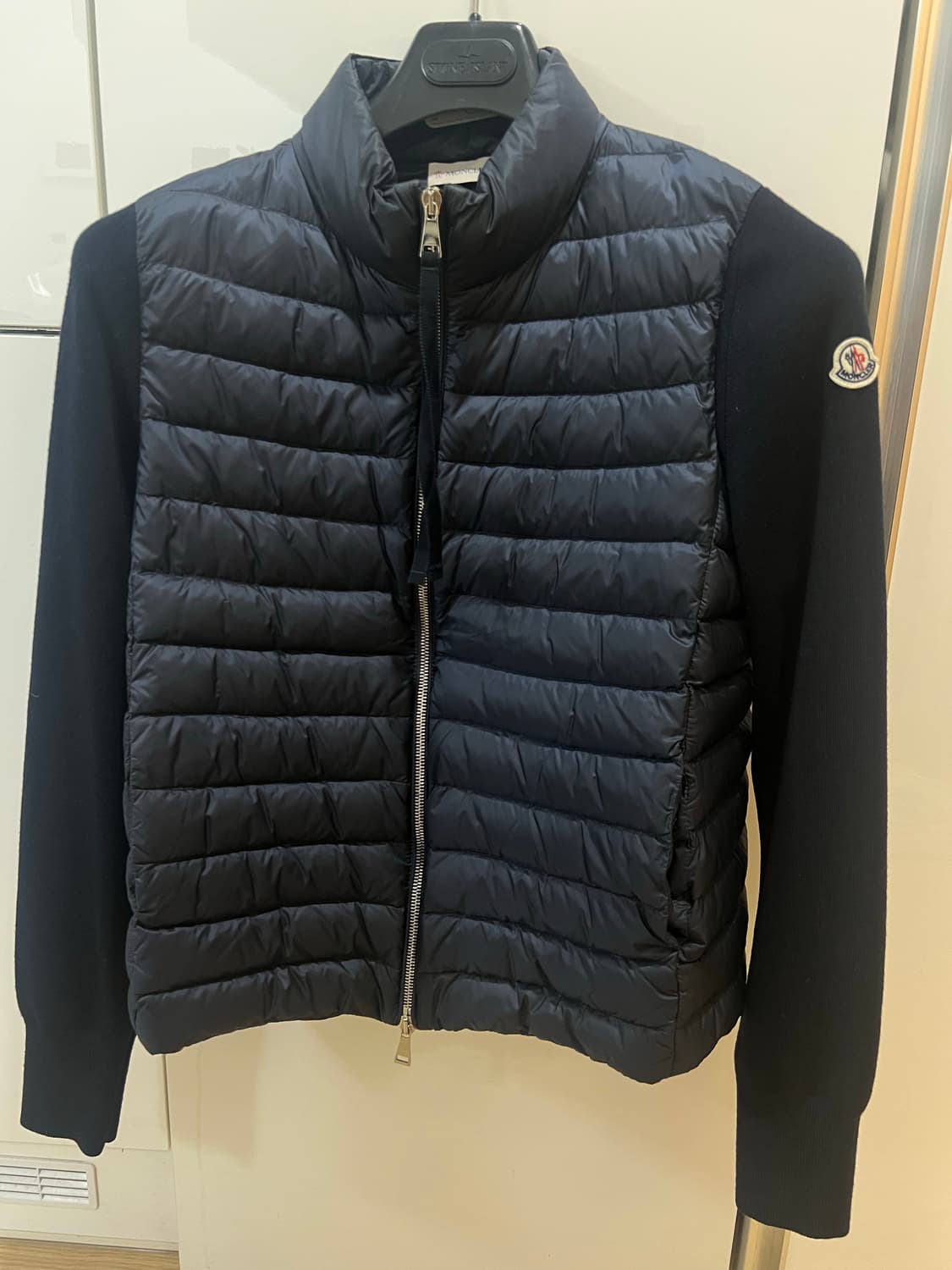 몽클레어 여성 네이비니트패딩 M (새상품급) 상품이미지1