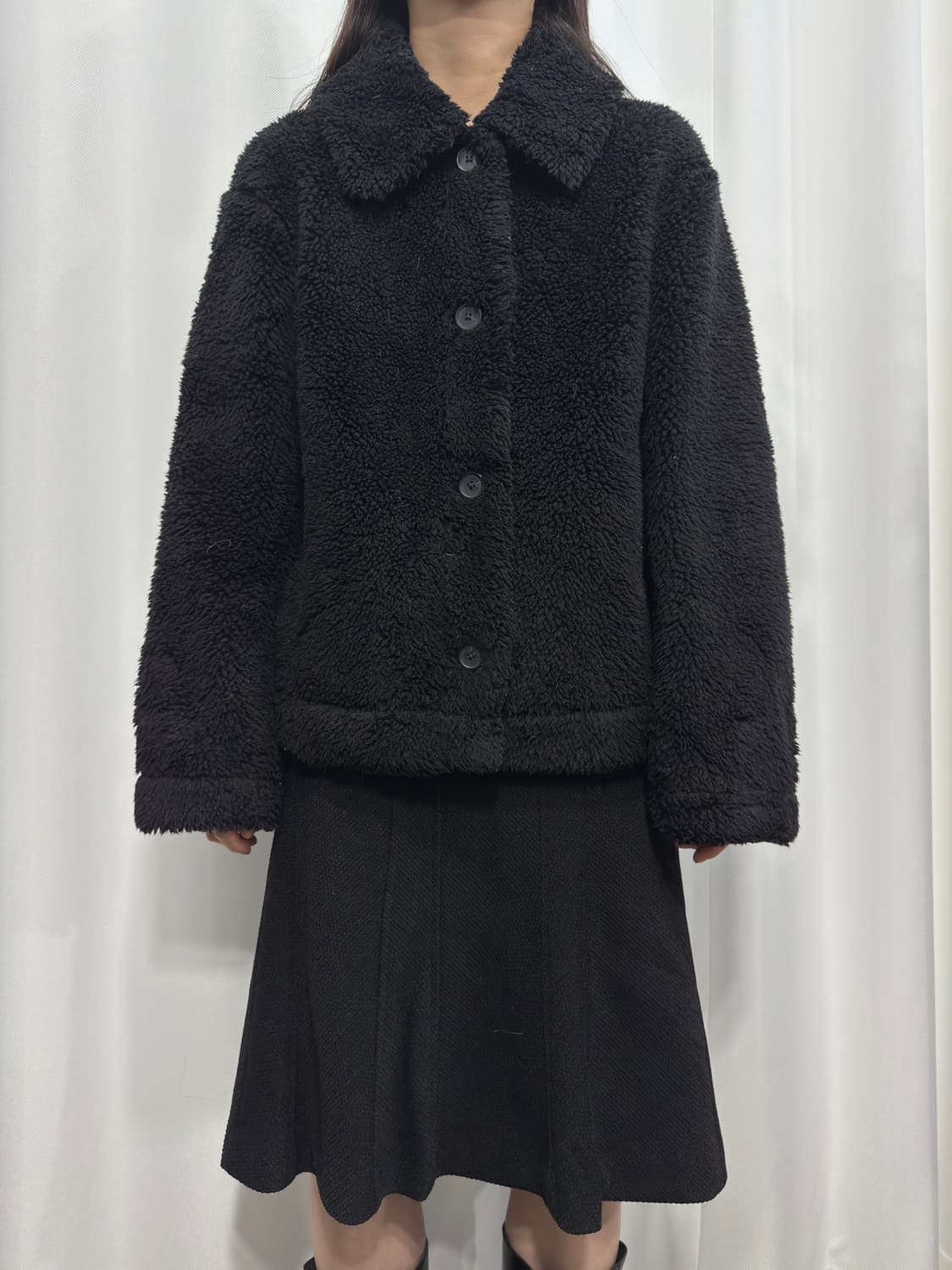 uniqlo fleece button jacket 상품이미지1