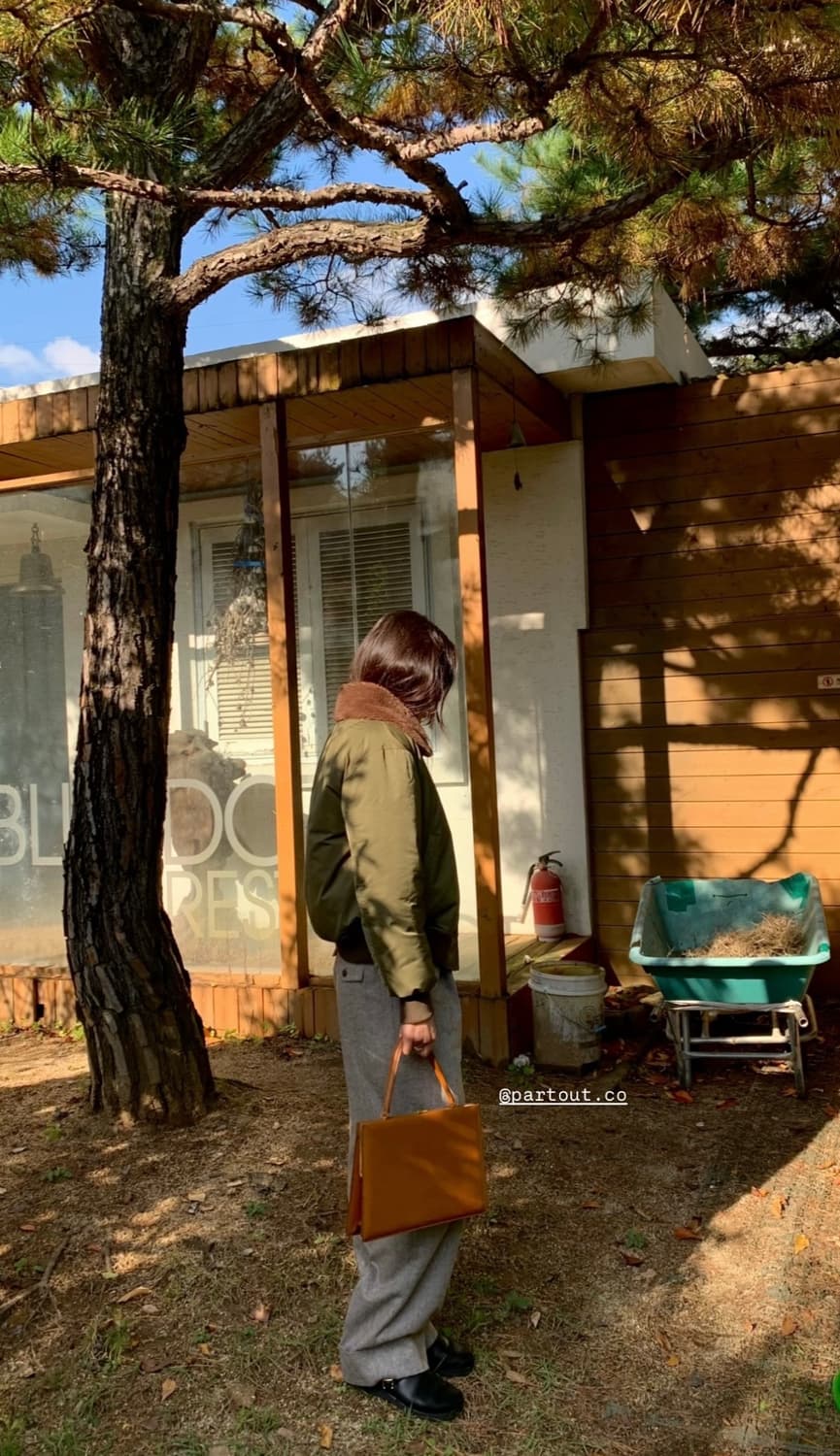 Partout 파크투 Diana bomber jacket 봄버 자켓 상품이미지7