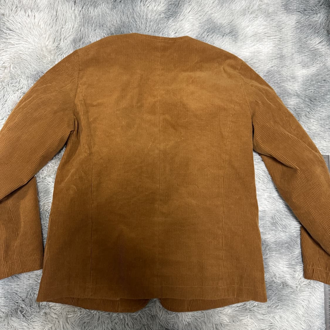 비슬로우 스탠다드 논카라 코듀로이자켓 M사이즈 상품이미지5