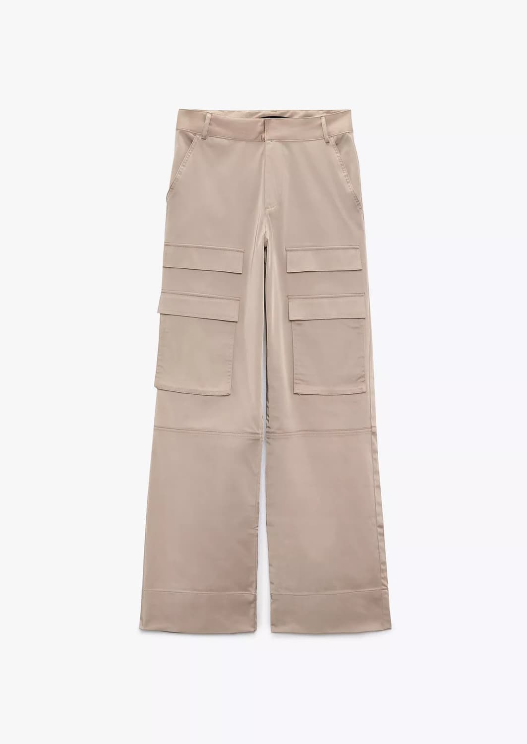 자라 새틴 카고팬츠 상품이미지1