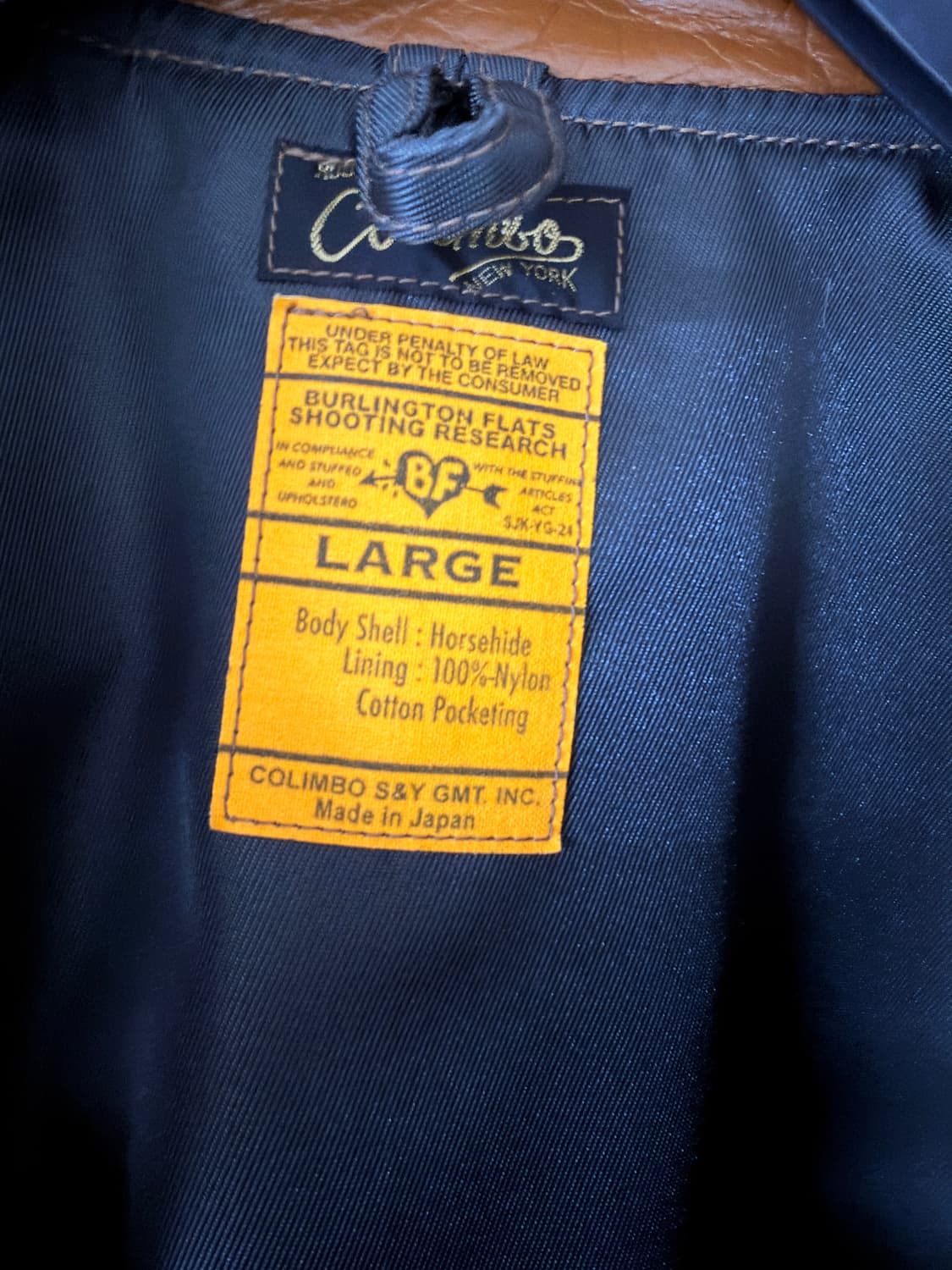 콜림보 홀스하이드 자켓 상품이미지2