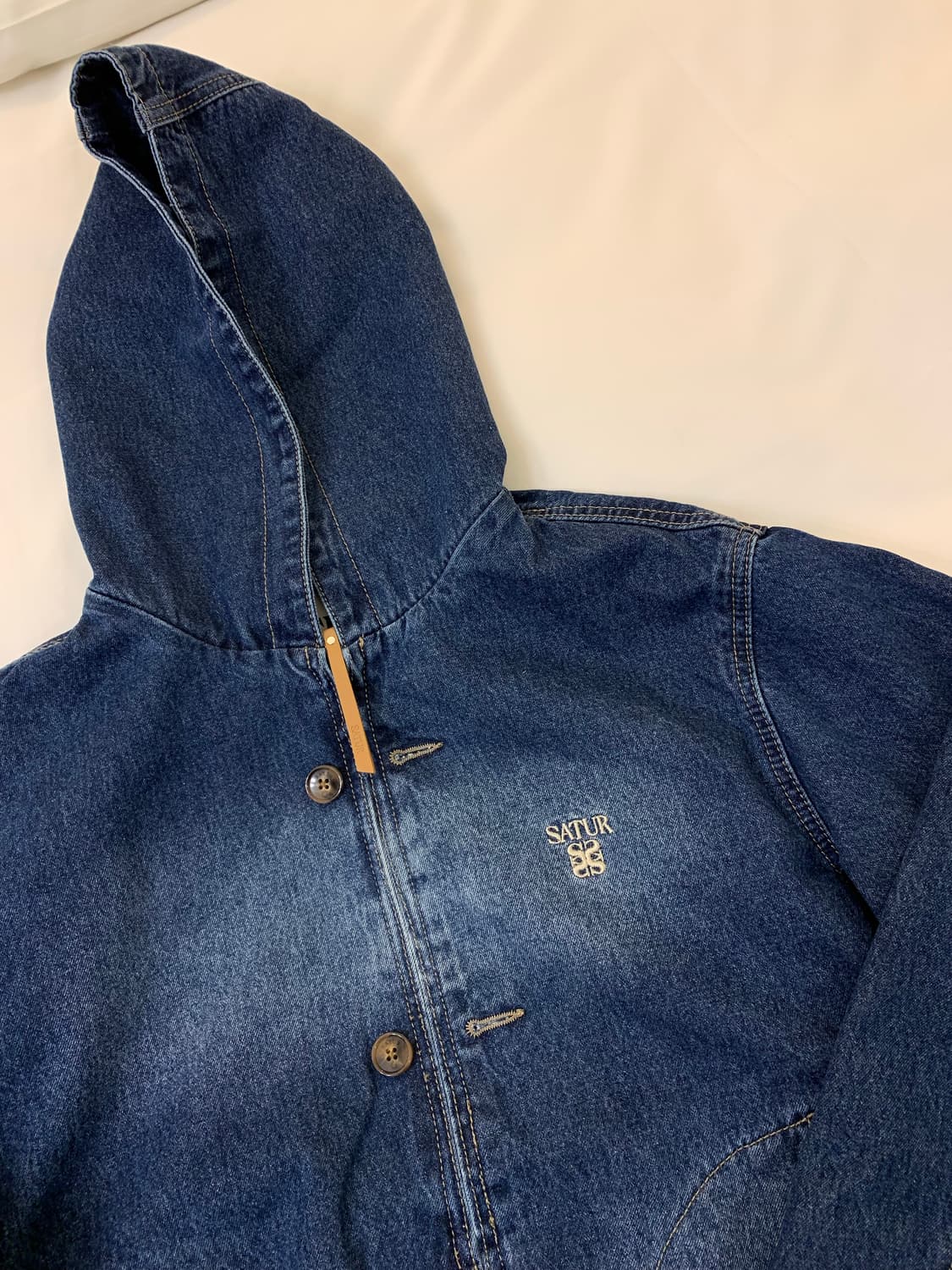 세터 테오 데님 블루종 자켓 블루 m사이즈 상품이미지7