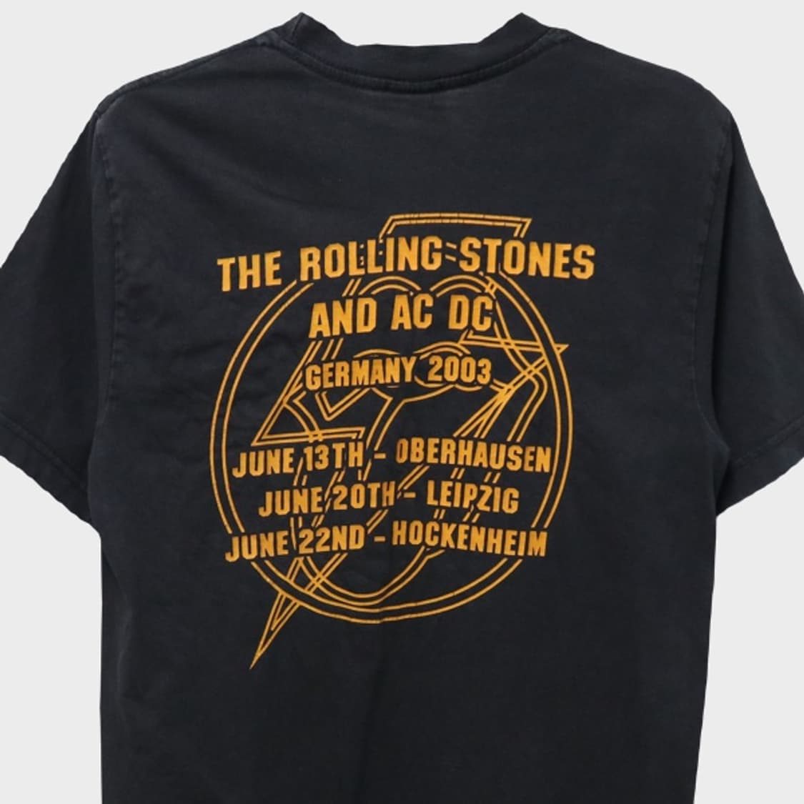 00'S 롤링스톤즈 X AC/DC 로고 반팔티셔츠 56447 상품이미지6