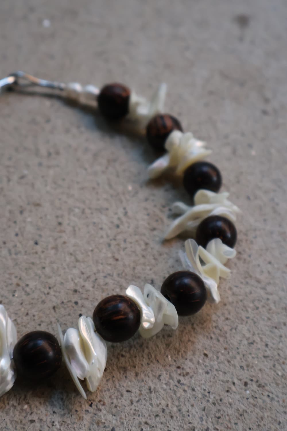 [heureul] shell drift wood necklace 상품이미지3