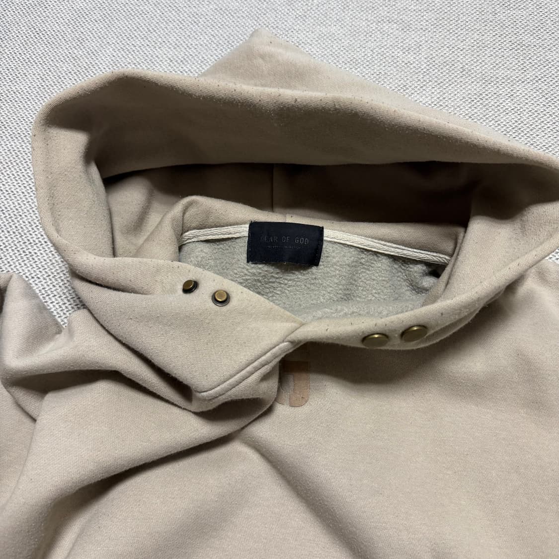 피어오브갓 FG 기모 후드티 상품이미지3