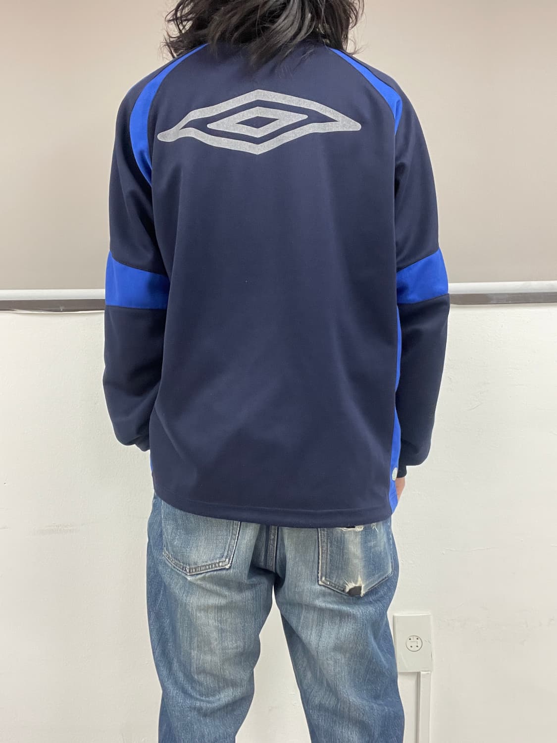 [105] 엄브로 빅로고 웜업 자켓, 트랙자켓, 저지 자켓, 바람막이  상품이미지3