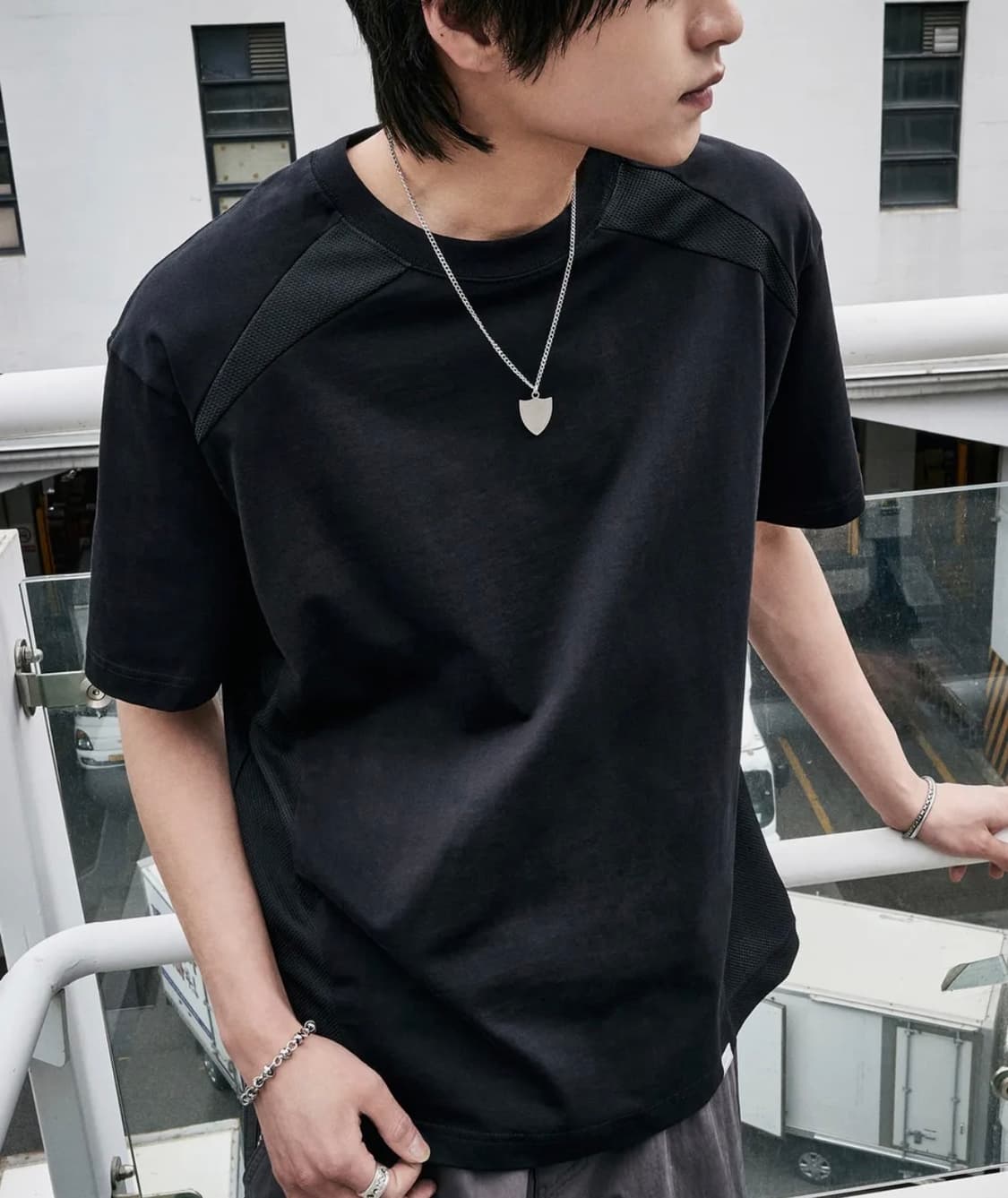 노매뉴얼 반팔 티셔츠 W.B T-SHIRT(남녀공용) 상품이미지1