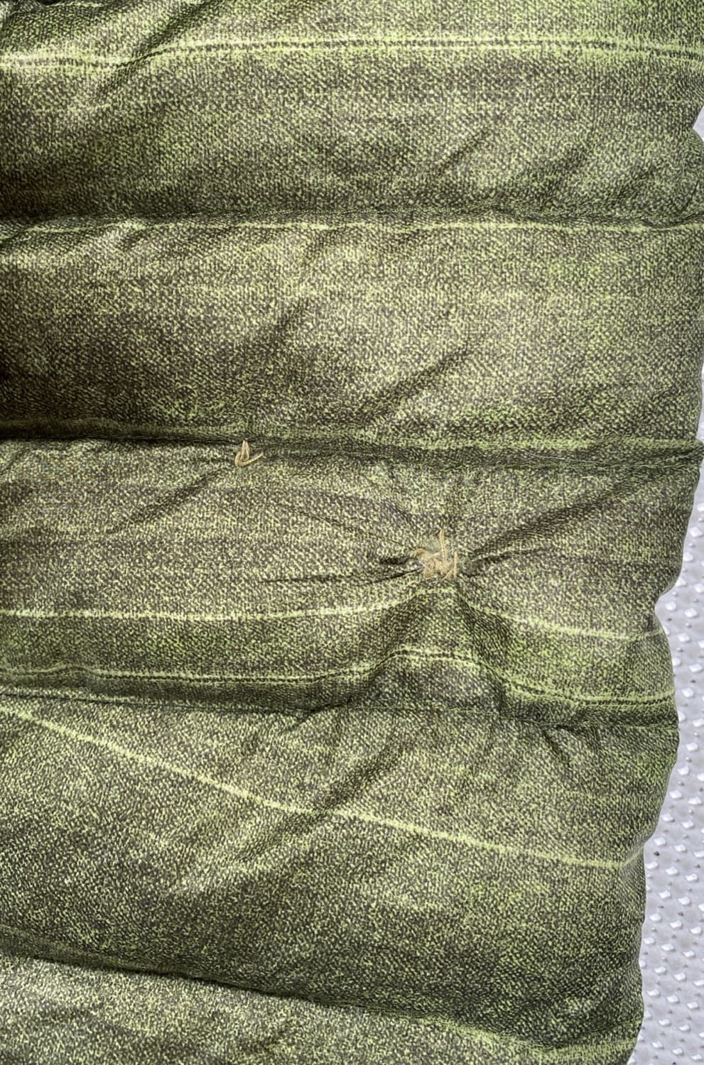 파타고니아 경량패딩 스트라이프 그린 상품이미지5