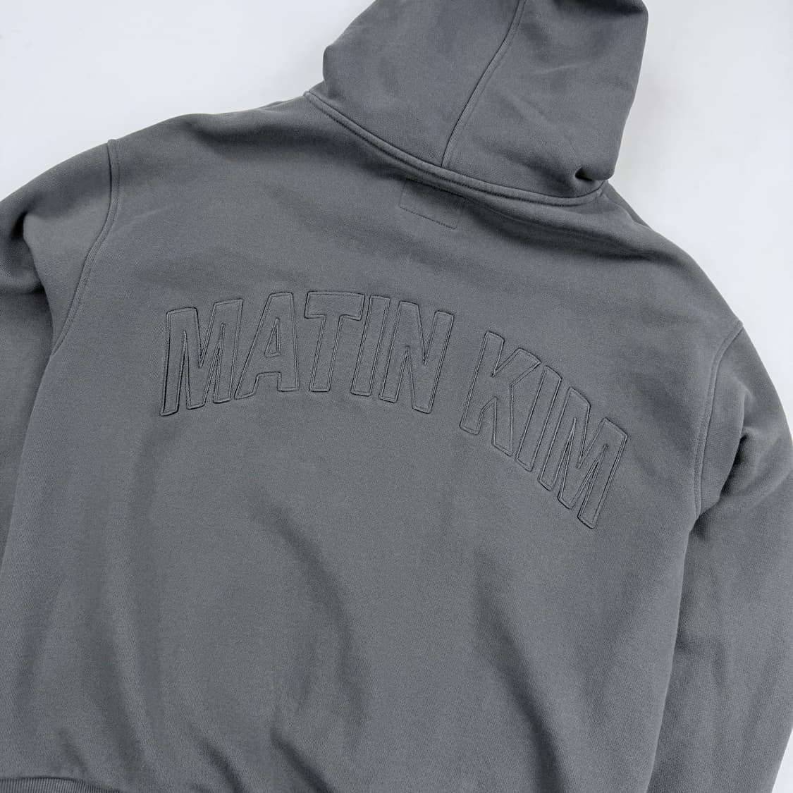 마뗑킴 아플리케 파이핑 후드집업 상품이미지9