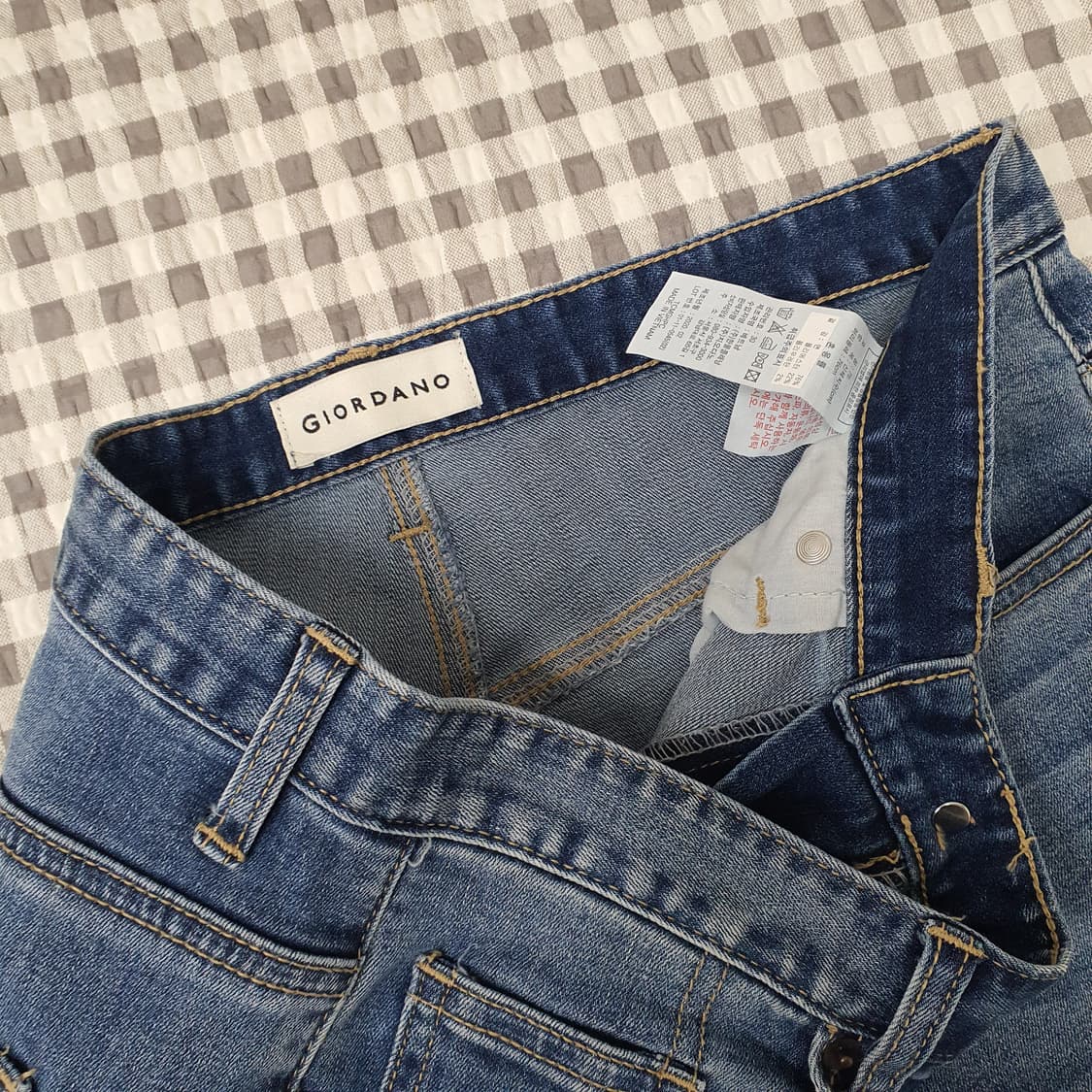 지오다노 스판 데님 청바지 남자30 상품이미지2