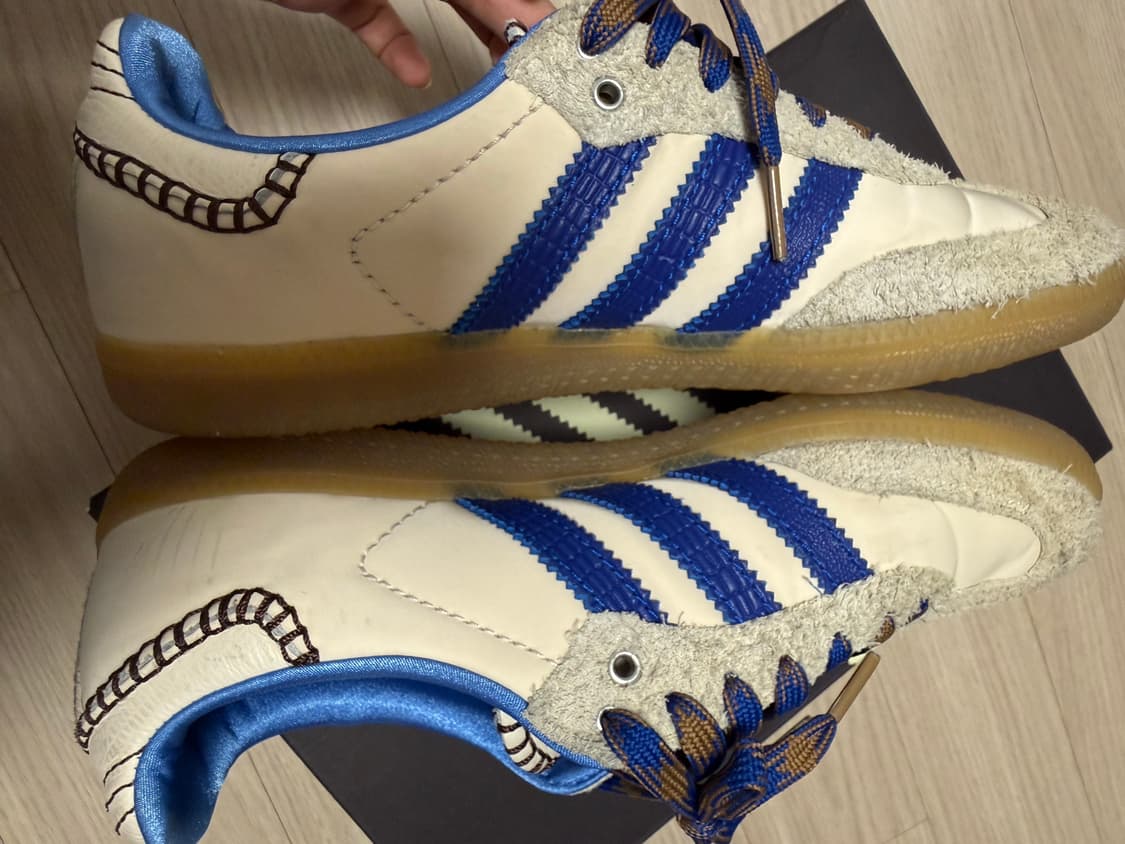 아디다스 x 웨일스 보너 삼바 원더 클레이 로얄 블루 245 상품이미지6