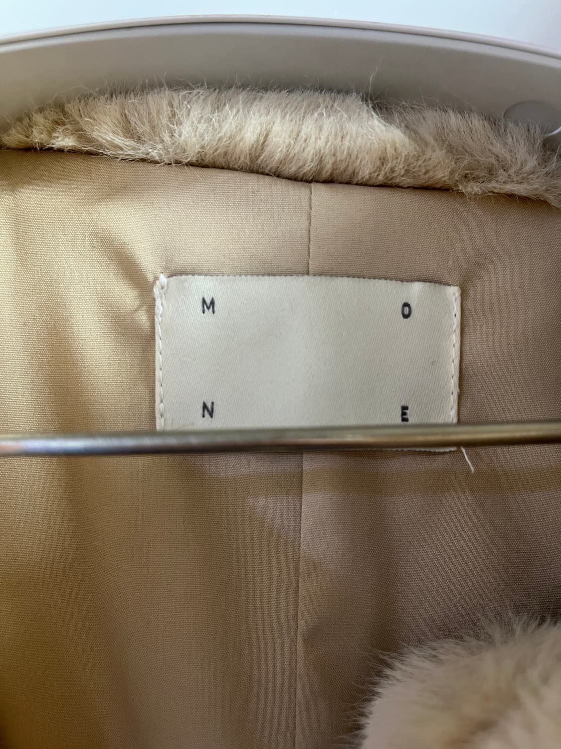 리본빛 에디트 퍼 코트(모네) 상품이미지8